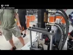 220V Air Filter Making Machine , 7pa Card Cover Pneumatic Pressing Machine