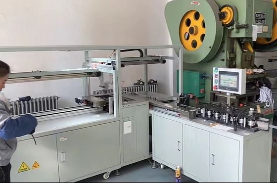 Automatic Cutting And Bending Air Filter Frame Making Machine Ensuring Efficiency