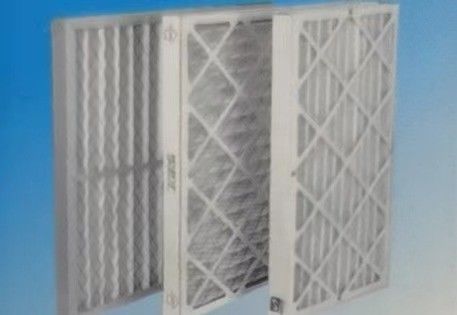 Folding Type Coarse Effect F6 Air Conditioning Hepa Filters , Pleated Panel Filter