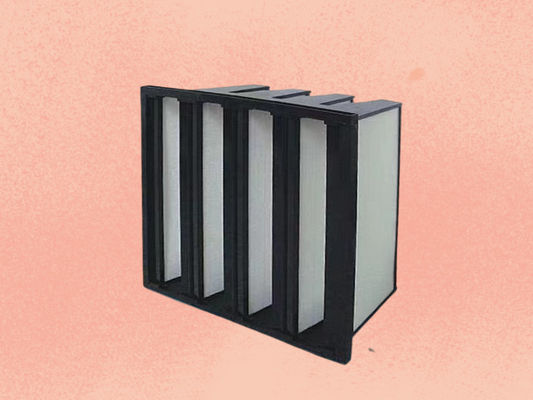 V Type Combined Compact Folding G4 Air Conditioning Hepa Filters