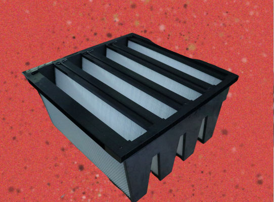 V Type Combined Compact Folding G4 Air Conditioning Hepa Filters