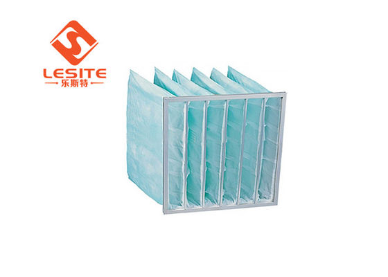 Synthetic Fiber F6 65% Hepa Filter System , Hepa Air Filter For HVAC