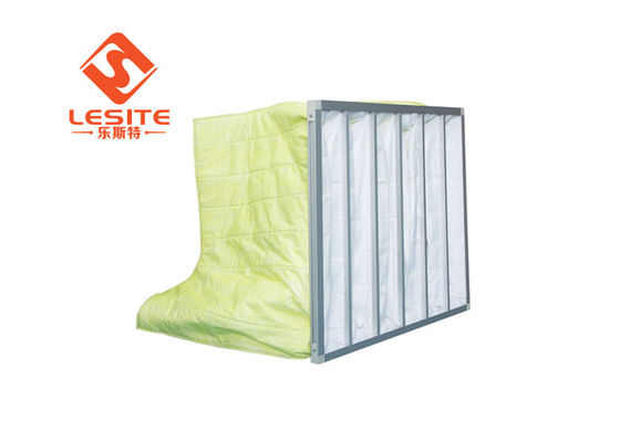 Chemical Fibre Low Resistance H13 Hepa Filter Replacement , Hepa Media Filter