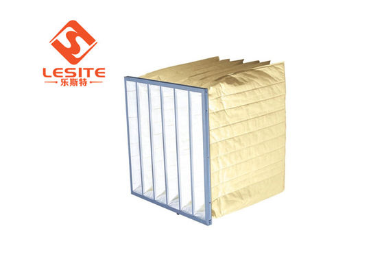 Disposable V Bank EN779 Synthetic Fiber Filter Medium Efficiency