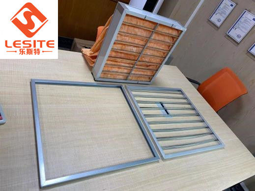 Galvanized GI Hepa Bag Filter Frame With High Strength