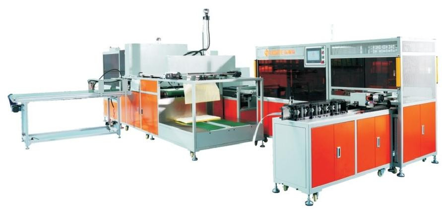 12pcs/Min Air Filter Pleating Machine Successful Air Filter Frame Production