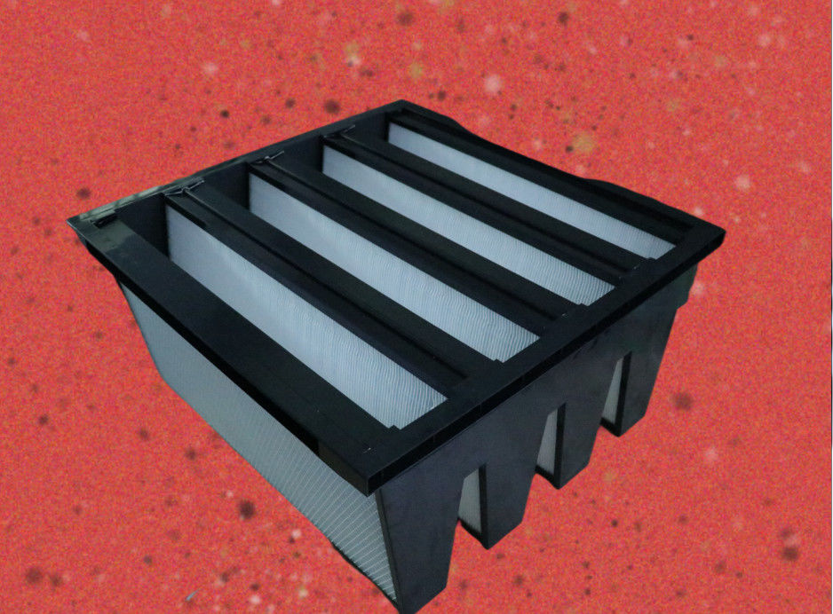 ABS	Frame MERV 13 Hepa Media Filter , Pocket Bag Filter For HVAC System