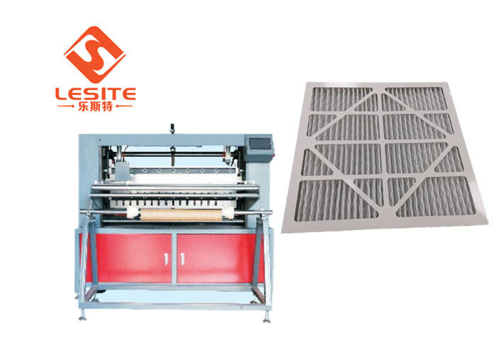 CE 7.5KW Filter Paper Pleating Machine , PP Spun Filter Making Machine
