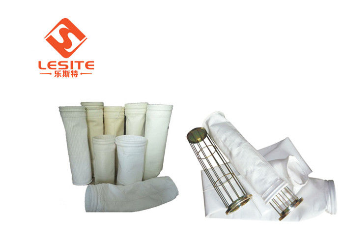 High Stability Teflon 5µm Industrial Dust Collector Bags Flame Resistance