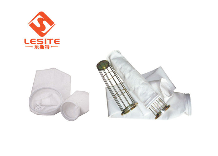 Anti Abrasion 97% 1 Micron Filter Bag Dust Collector Water Resistance