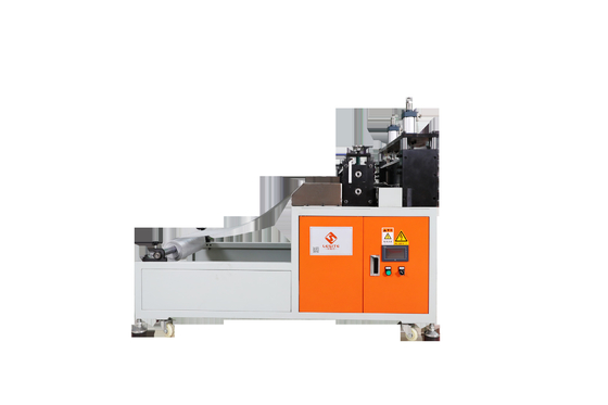 0.6-0.8Mpa Air Filter Making Machine With 0.4m3/min Air Consumption And 1 Year