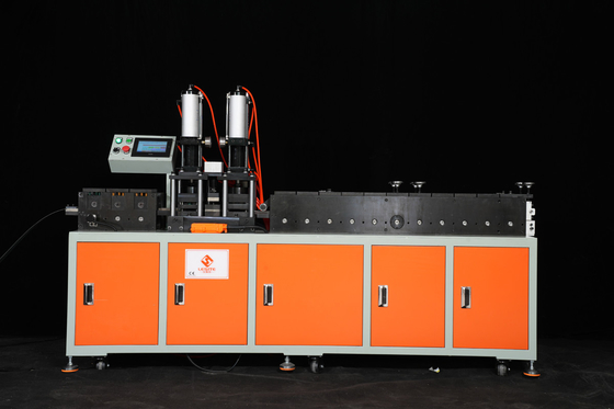 380V 4.7KW Unmanned Management Air Filter Making Machine For Outer Frame