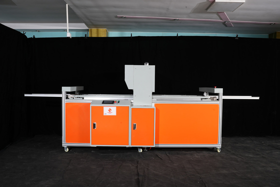 Fully automatic pneumatic five head card cover  pressing bag filter machine
