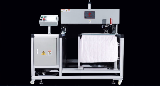 Automatic Efficient 1.5KW Air Filter Manufacturing Machine For Decorative Strips